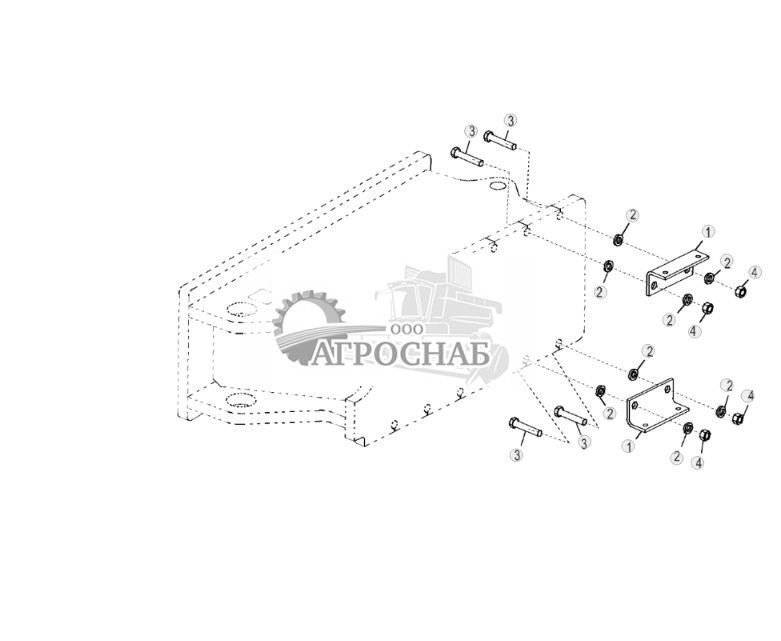 Детали крепления, Snowlight с отвалом - ST815821 691.jpg